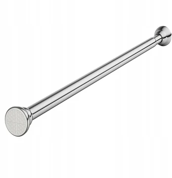 Reguliuojamas strypas 90-150cm sidabrinis