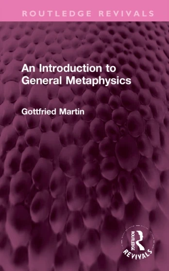 Introduction to General Metaphysics