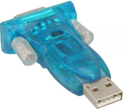 USB adapteris InLine USB - RS- 232 Mėlyna (33304A)