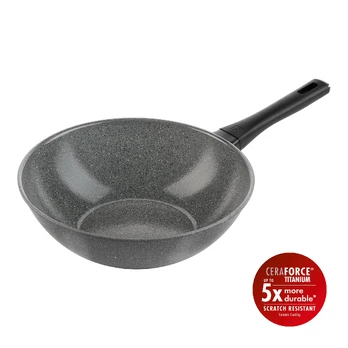 Zwilling - Terreno Plus Ceramic Wok - Gray - 28 cm