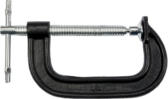Spaustuvas su varžtu C tipo | 4" | 100 mm (38432)