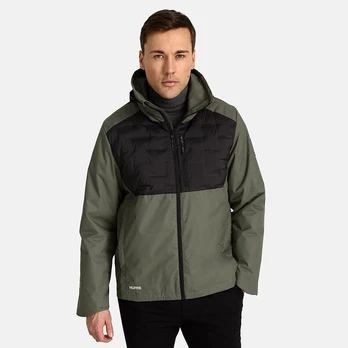 Huppa Vyriška striukė TARVA, dark green/ black