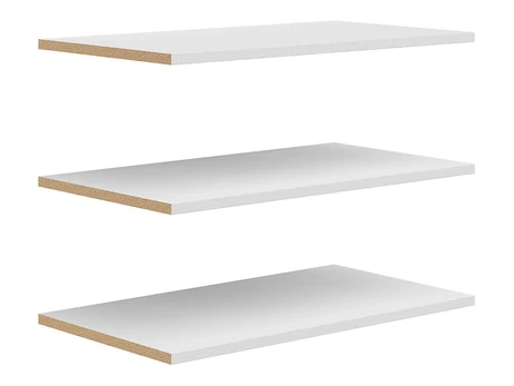 Lentyna, 88 cm x 48 cm, 1.8 cm, balta, 3 vnt.