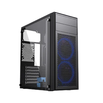 Computer Case Midi Towe Fornax M100B ATX black