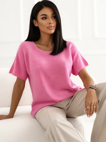Italy Moda Sweter-IT-SW-2204.28-rožinė