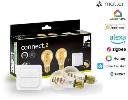 EGLO 27 LED-Z MATTER SÆT A60 CCT AMBER 2
