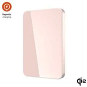 Fixed MagZen 5 Crystal Qi2 standard 5000 mAh pink