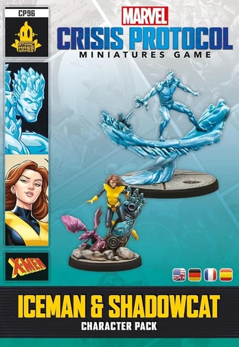 Marvel: Crisis Protocol - Iceman & Shadowcat figūrėlės