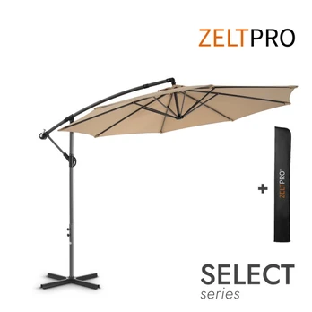 Skėtis su užvalkalu Select Taupe