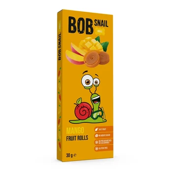 Mango skonio suktinukai BOB SNAIL, 30 g