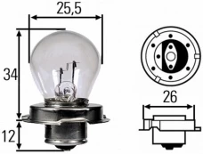 Lemputė HELLA 8GA 008 899-061 kaina