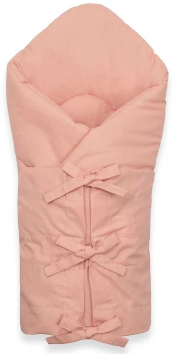 Classic lace-up wrap New Baby old rose