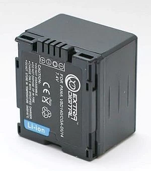 Foto akumuliatorius EXTRA DIGITAL analogiškas Panasonic CGA-DU14, CGA-DU06