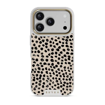 Almond Latte - Cute iPhone 17 Pro Case, Elite Light (MagSafe) / Gold