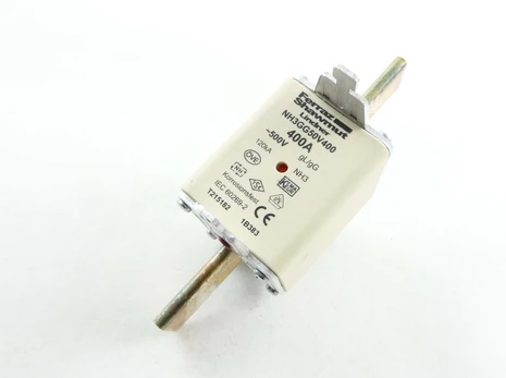 NH fuse-link gG, 500VAC, size 3, 400A double indicator/live tags
