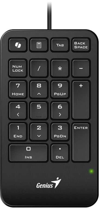 Klaviatūra GENIUS NumPad 125 juoda