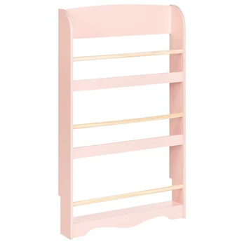Beliani Lentyna ścienny LILOET MDF 100 cm Pastelinis róż