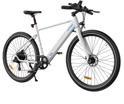 Elektrinis dviratis Hitway BK19, 27.5", 250W, baltas