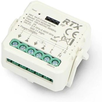 Tuya – WiFi/Bluetooth įmontuotas roletų valdiklis – Android/iOS programa – RTX WCM1MR