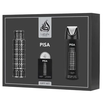 Lattafa Pisa 100ml Vyrams Edp 100ml + Edp 20ml + Deodorant 200ml