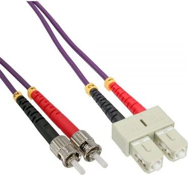 InLine Pluoštas Patchcord SC / ST, 50 / 125μm, OM4 7,5m (82575P)