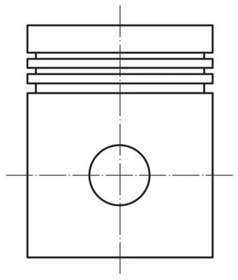 Stūmoklis MAHLE 012 21 00