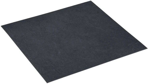 Grindų lentos 55 pcs Juoda 5,11 m² PVC