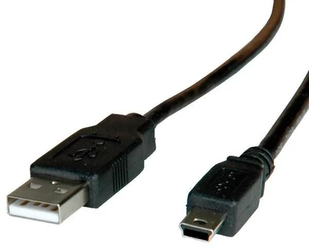 Roline Usb 2.0 Cable, Type A - 5-Pin Mini 1.8 M