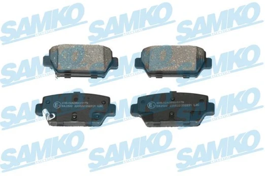Stabdžių trinkelių rinkinys, diskinis stabdys SAMKO 5SP2231