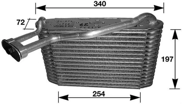 Garintuvas, oro kondicionierius MAHLE AE 34 000S