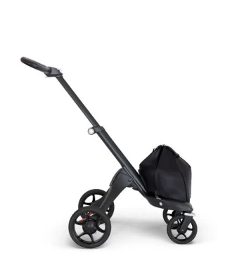STOKKE rėmas Xplory Black chassis/Brown handle 506402