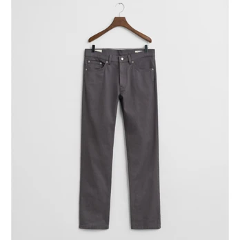 Regular džinsai vyrams, Pilka, regular soft twill jeans