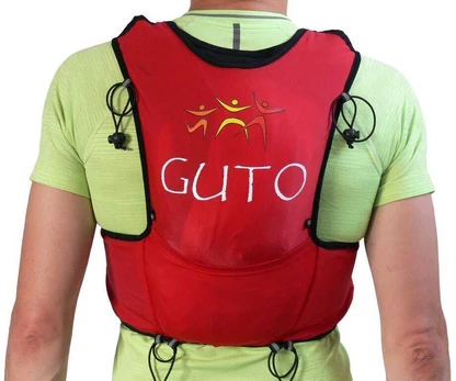 Kamizelka Biegowa/plecak Guto UltraFun Czerwona S