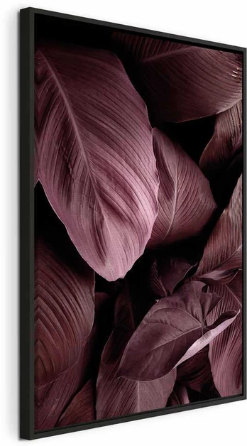 Artgeist Paveikslas - Velvet Leaves (1 Part) Vertical