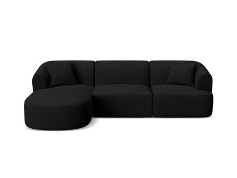 Modular Left Corner Sofa, "Campi", 4 Seats, 256x156x70 Made in Europe