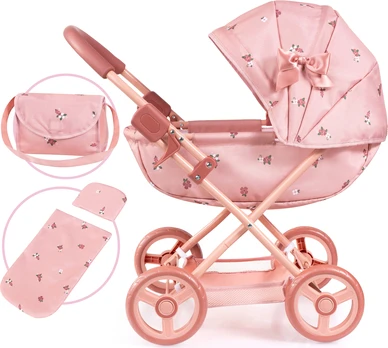 Bayer - Dolls Pram Cosy - Pink/Gold (12726AA)