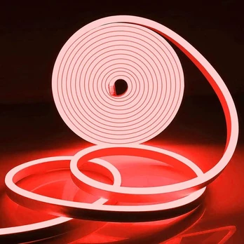 Led juosta Neon Flexible 5m., raudona