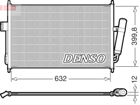 Kondensatorius, oro kondicionierius DENSO DCN99084