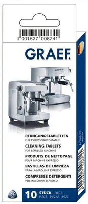 Kavamalė Graef Cleaning tabletės 10 vnt.