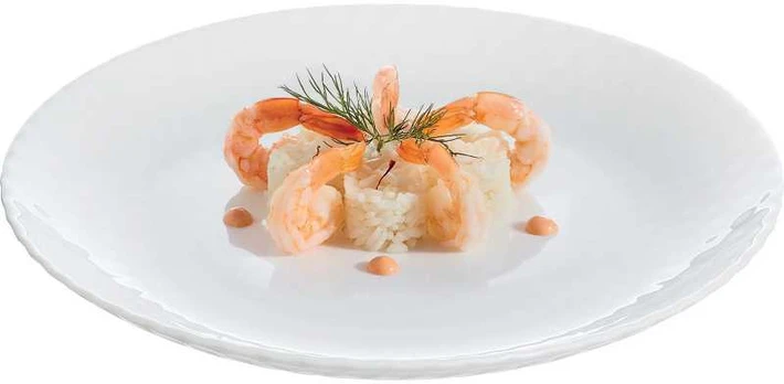 Talerz deserowy Pampille 19 cm balta LUMINARC