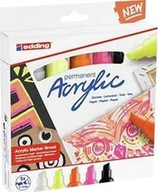 Edding 5-10 mm Akrilo markerio plotis, 5 vnt., neoninių spalvų mišinys
