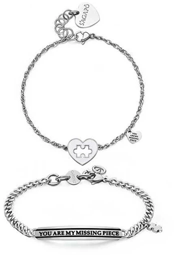 Sagapo Romantic partner bracelets Me + You SEY23