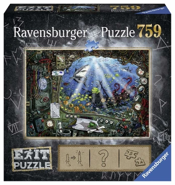Puzzle 759 Submarine - RAVENSBURGER dėlionė