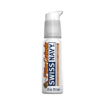 Swiss Navy Lubricant Passion Fruit Flavor 30ml Spill-Proof Premium Formula
