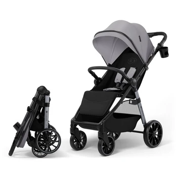 Sportinis vežimėlis Kinderkraft Grande 2, Moonlight Grey