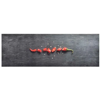 Virtuvės kilimas, 60x180cm, plaunamas, su pipiru