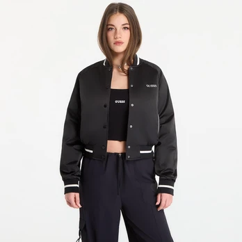 GUESS Tamara Jacket Jet Black - Dydis M (V6RL02WL022-JBLK Striukės)