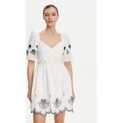 French Connection Vasarinė suknelė 71YOT Balta Regular Fit
