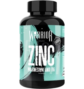 Warrior Zinc Magnesium and B6, 60 tab