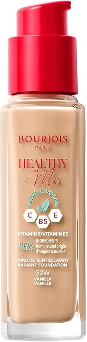 Bourjois HEALTHY MIX makeup base #52W-Reno Vanilla 30ml